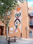 Mural dels nens del Grangel Mascarós