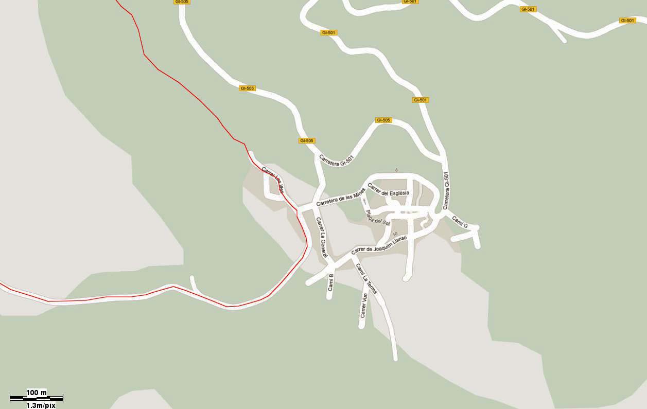 Mapa del tram