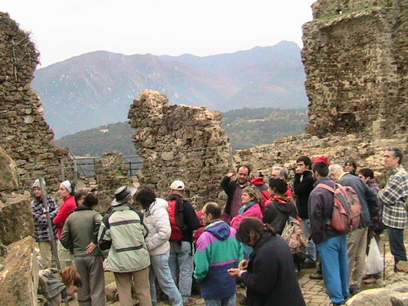 Visita al Castell de Montsoriu