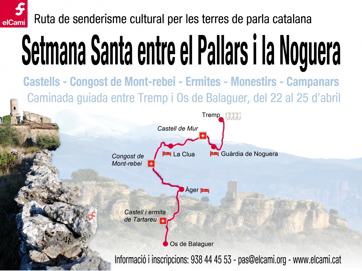 Anunci Caminada Setmana Santa