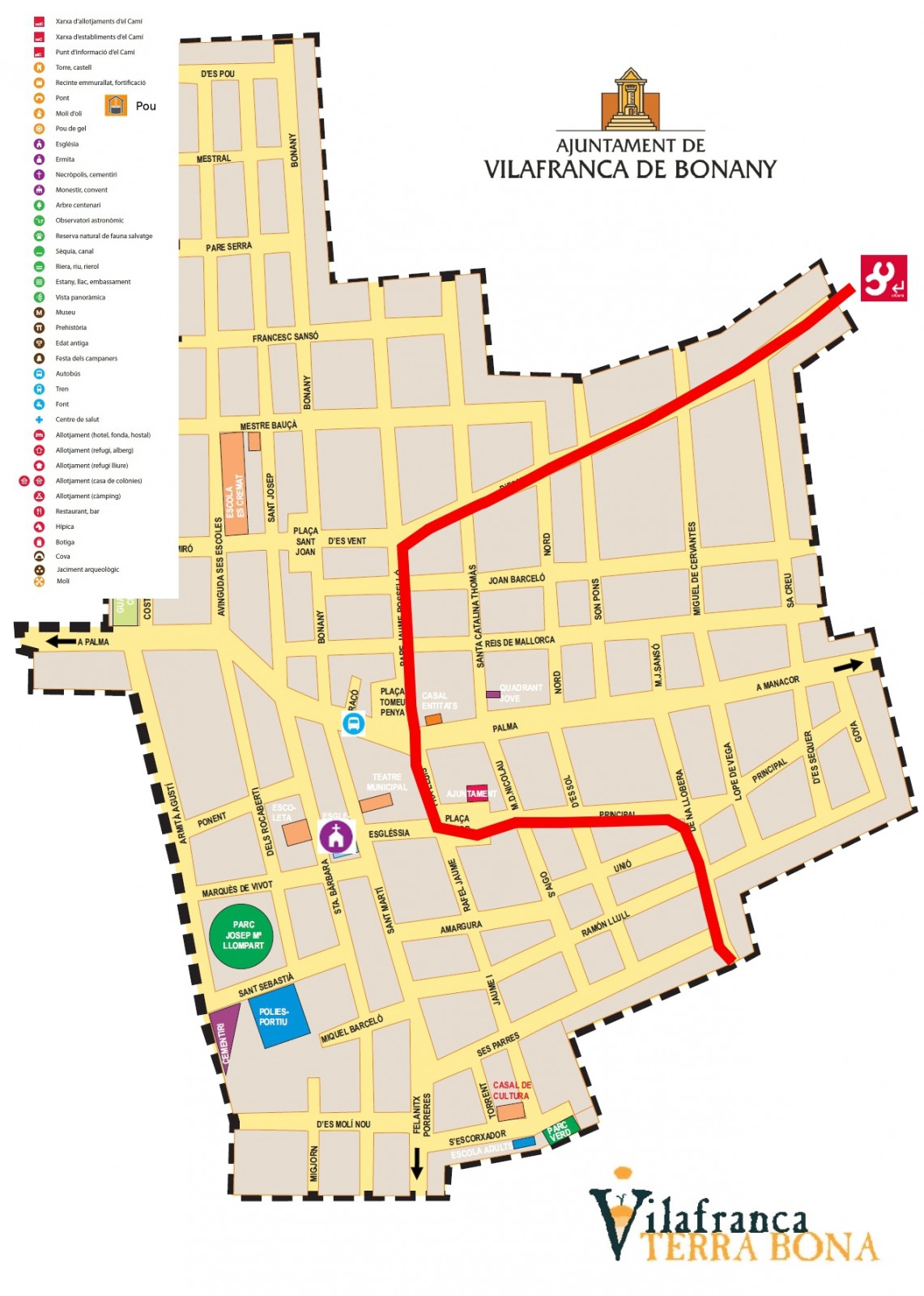 Mapa del tram